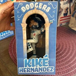NITB-Dodgers Kike Hernandez bobble head
